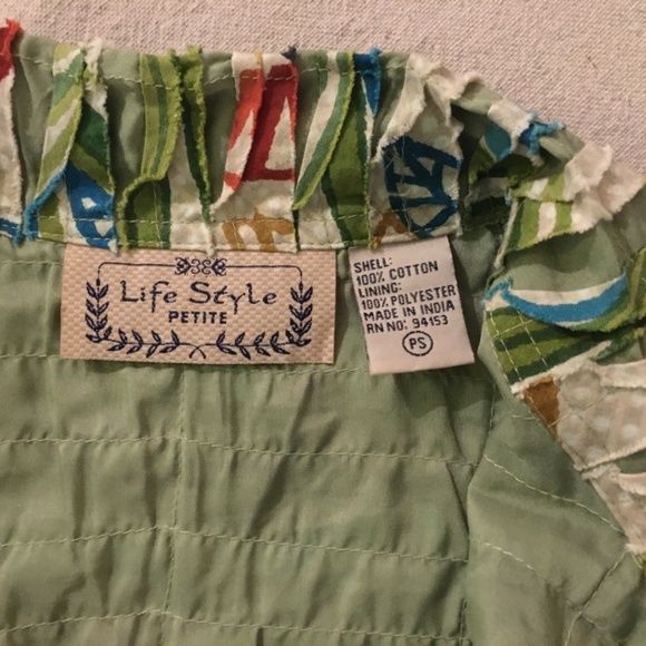 Life Style Petite Womens Jacket colorful stripes - Picture 5 of 6